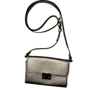 A new day Silver Crossbody Bag